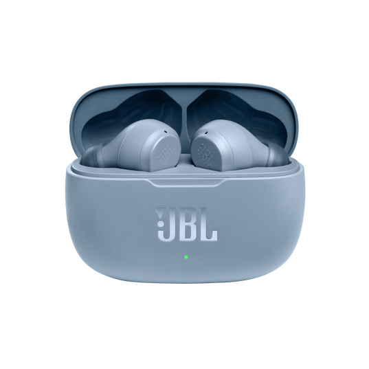 JBL Vibe 200TWS - Blue - True Wireless Earbuds - Detailshot 7
